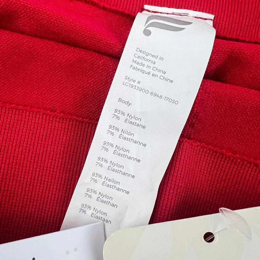 Fabletics Seamless High Waisted Mesh 7/8 Leggings Size L 10-12 - Picture 6 of 9